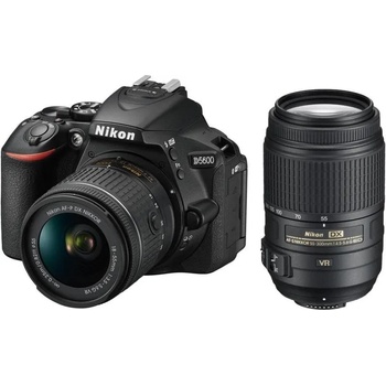 Nikon D5600 +AF-P 18-55mm VR +55-300mm VR
