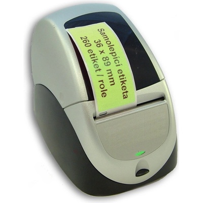 Můj-toner Etikety / Štítky Seiko SLP Label 36x89mm, zelené, SLP-2RLE, 260ks - kompatibilní