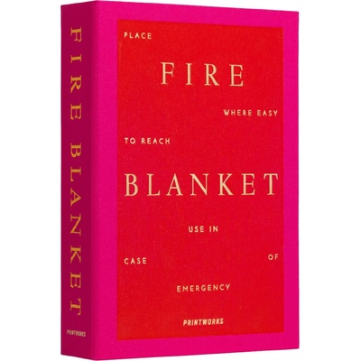 Printworks Противопожарно одеяло Printworks черешово (PW00692)