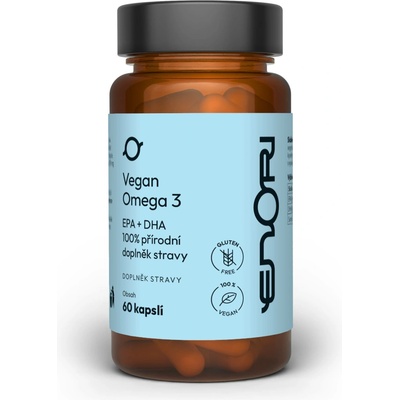 Enori Vegan Omega 3, EPA + DHA 60 kapslí