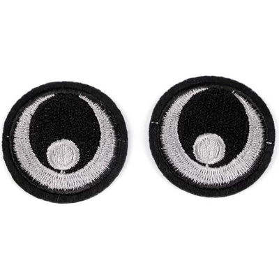 Nažehlovací očička 38 mm - 2ks