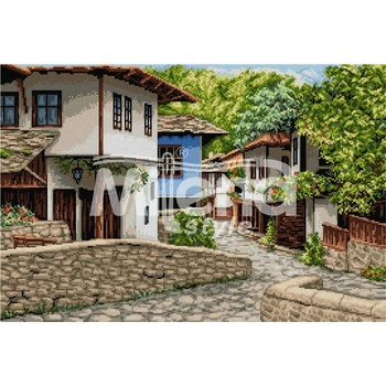 Milena Style Етъра - гоблен със схема конци dmc 1: 1