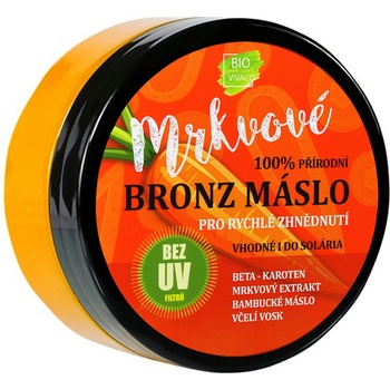 Vivaco Mrkvové opaľovacie maslo bez UV filtrov s betakaroténom 150 ml
