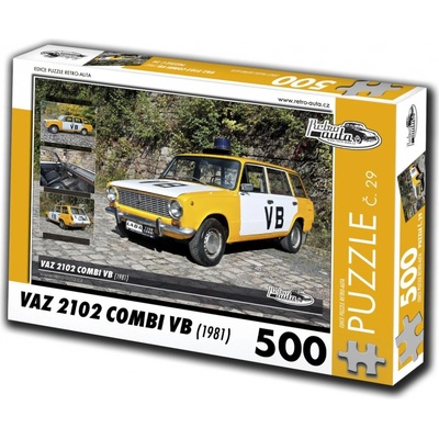 Retro-Auta VAZ 2102 combi VB 1981 500 dílků