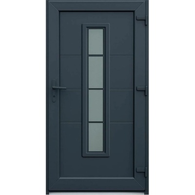 CanDo Tenerife antracit pravé 98 x 208 cm