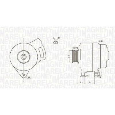 generátor MAGNETI MARELLI 063731750010