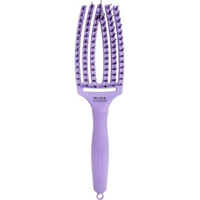 Olivia Garden Finger Brush Combo Pastel pastelové kefy na vlasy Medium fialová