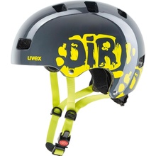 Uvex Kid 3 dirtbike grey-Lime 2022