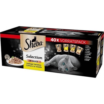 SHEBA Selection Select Slices hydinové maškrty v omáčke 40 x 85 g