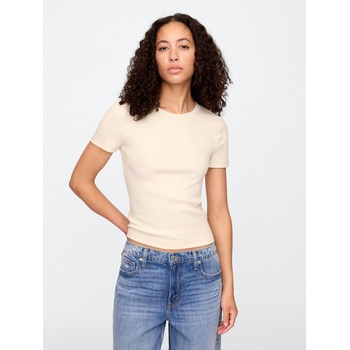 GAP Тениска с логото на GAP GAP | Bezhov | ЖЕНИ | XL