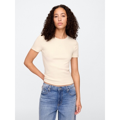 GAP Тениска с логото на GAP GAP | Bezhov | ЖЕНИ | XL