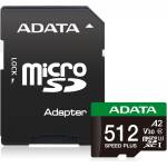 ADATA microSDXC Speed Plus 512GB CL10 (UD512GUI3V30A2SP-RA1)
