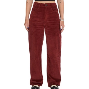 Volcom Дамски ежедневен панталон Volcom Women's Weellow II Cord Casual trousers - Brick - размер 31 (US) (107-3842-0218)
