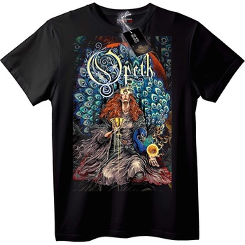 NOONEBRAND Тениска Opeth Павлин арт - 2XL, White