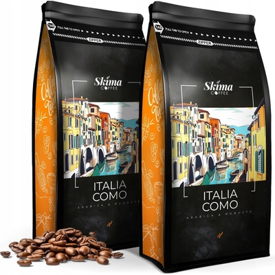 Skimacoffee italia como zrnková 2 x 1 kg