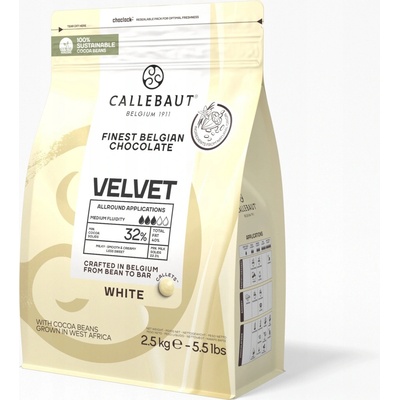 Callebaut Velvet Bílá 32% 0,6 kg