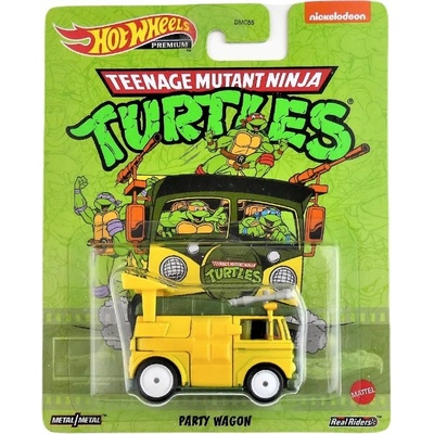 Mattel Hot Weels Premium Teenage Mutant Ninja Turtles Party Wagon