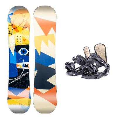 Beany Bonjour dětský snowboard + Beany Junior vázání - 150 cm + XS - EU 32-35