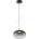 MILAGRO Led Пендел vaso led/4w/230v Ø 18 см черен/опушен (mi2666)