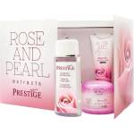 Prestige Rose and Pearl Комплект - Розова вода, Маска за лице и Крем за лице, 135 + 75 + 50 ml