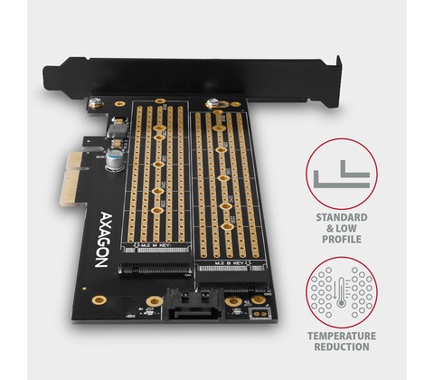 Axagon PCEM2-D