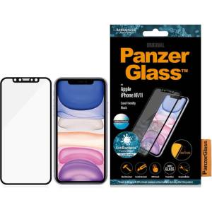 Panzer Стъклен протектор PanzerGlass за Apple iPhone XR/11 AntiGlare, CaseFriendly - Черен