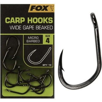 Fox Wide Gape Beaked vel.4 10 ks