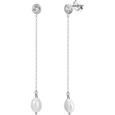 Majya stříbrné náušnice CHARIS 11679