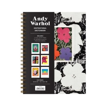 Galison Andy Warhol Inspirational Sketchbook | Galison
