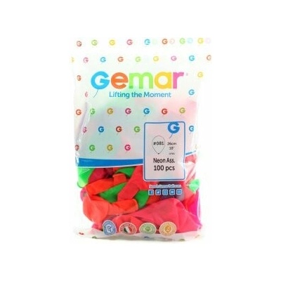 Balónik nafukovací sada NEON 26cm