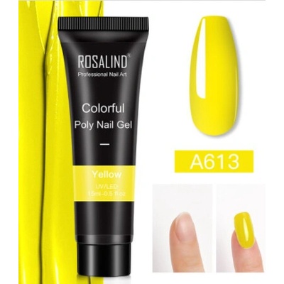 Rosalind poly gel č.A613-YELLOW 15 ml