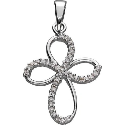 Zlaton Přívěsek bílé zlato 000222503242