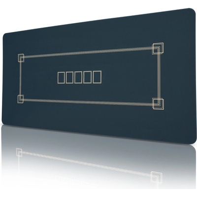 SucceBuy Pokerová podložka zložená 1800 x 900 x 2 mm Zelená
