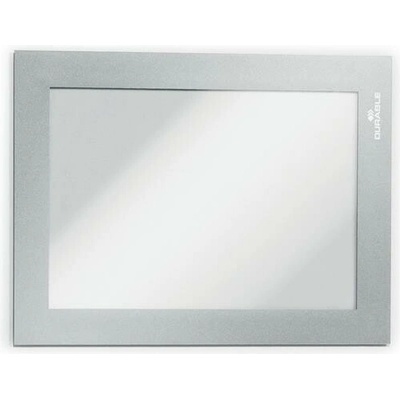 Informačný panel, A6, DURABLE "DURAFRAME®", strieborný
