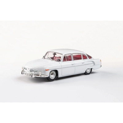 Abrex Tatra 603 časopis s modelem 1969 bílá 1:43