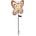 GLOBO 36581R - LED соларно осветително тяло LED/0, 06W/3V IP44 ръждясала пеперуда (GL8880)