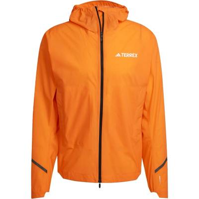 adidas Terrex Мъжко водоустойчиво яке adidas Terrex Terrex Xperior 2.5L Light Rain. Rdy Jacket Waterproof jacket - Semi Impact Orange (002-3554-0213)