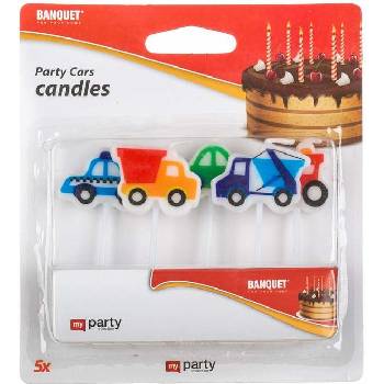 BANQUET Sviečky narodeninové PARTY Cars