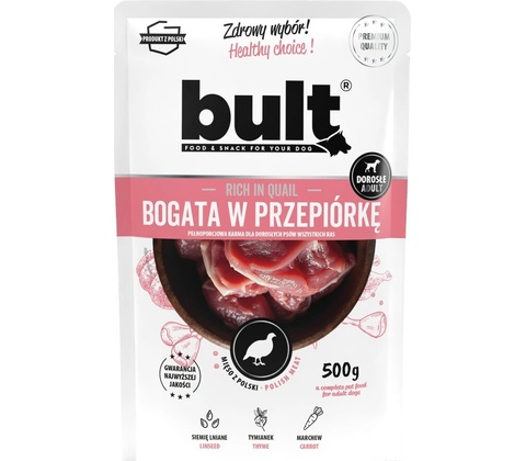 Bult Dog křepelka 500 g