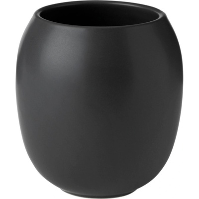 Stelton Чаша за четка за зъби FJORD 10 cм, черна, керамика, Stelton (SN113)