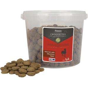 Dibaq Fitmin Крокети ябълка+витамин С деликатес за коне 1, 2 kg