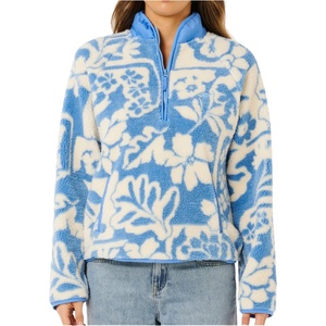 Rip Curl Дамски поларен пуловер Rip Curl Women's Party Pack Polar Fleece Fleece jumper - Blue - размер XXL (105-7200-0117)