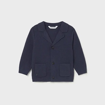 Mayoral Трикотажно сако в тъмносин цвят за бебе момче Mayoral с копчета