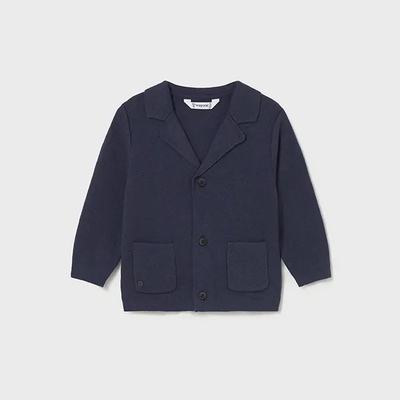 Mayoral Трикотажно сако в тъмносин цвят за бебе момче Mayoral с копчета