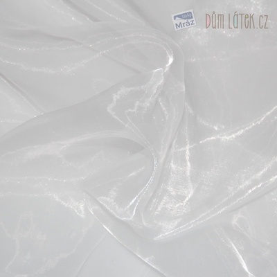 Organza UNI biela 30