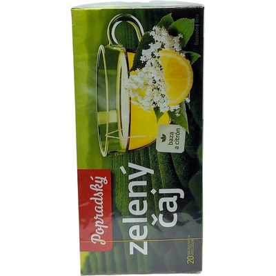 Mistral Popradský Zelený čaj bez a citron 30 g