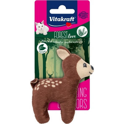 Vitakraft Srnka s catnipem Forest Love 17,5 cm