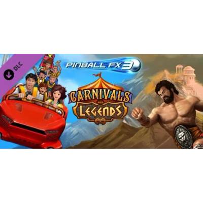 Игра Pinball FX3 - Carnivals and Legends за PC Steam, Електронна доставка