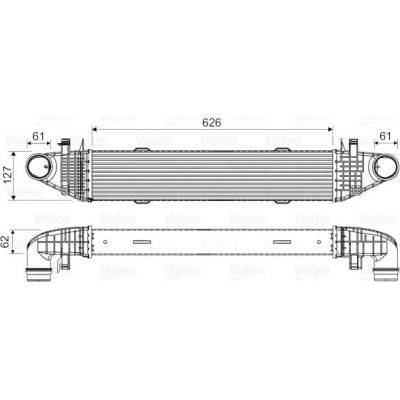 Chladič turba VALEO 818679
