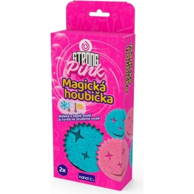 Magická hubka 2 ks Strong PINK